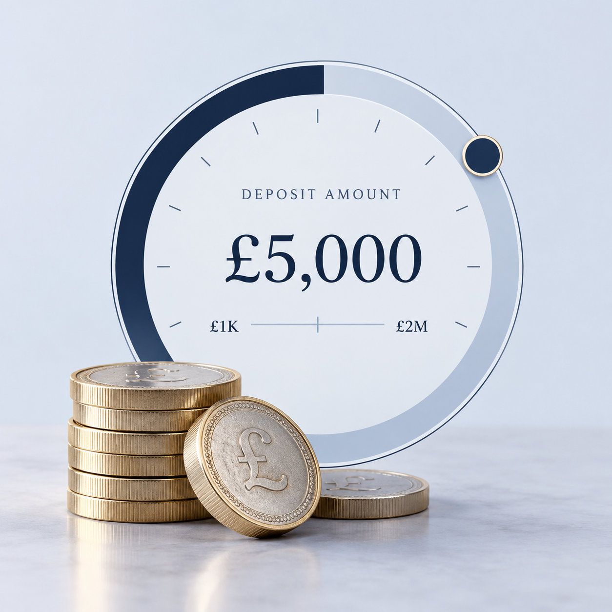 Bondsterling savings deposit gauge